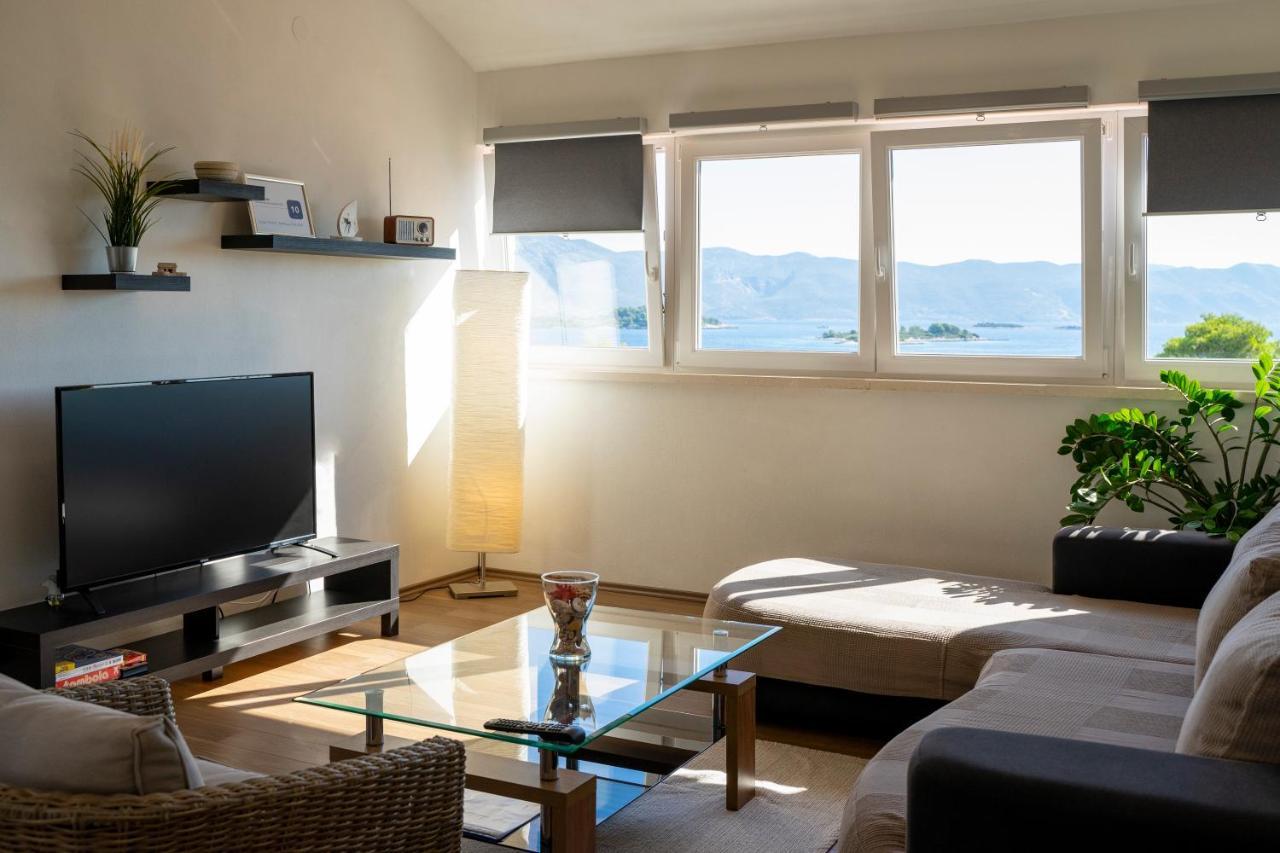 House Fidulic - Penthouse The View Lejlighed Lumbarda Eksteriør billede