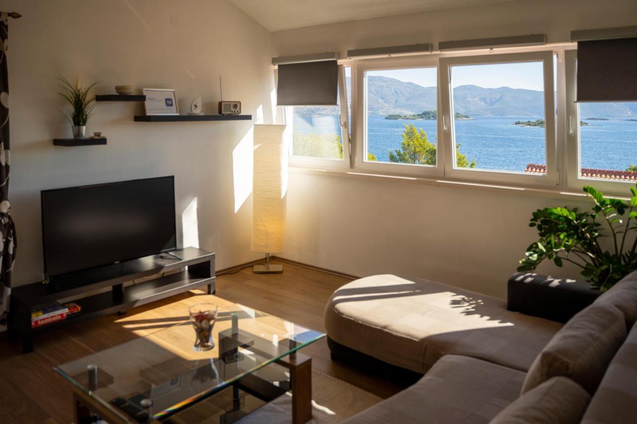 House Fidulic - Penthouse The View Lejlighed Lumbarda Eksteriør billede